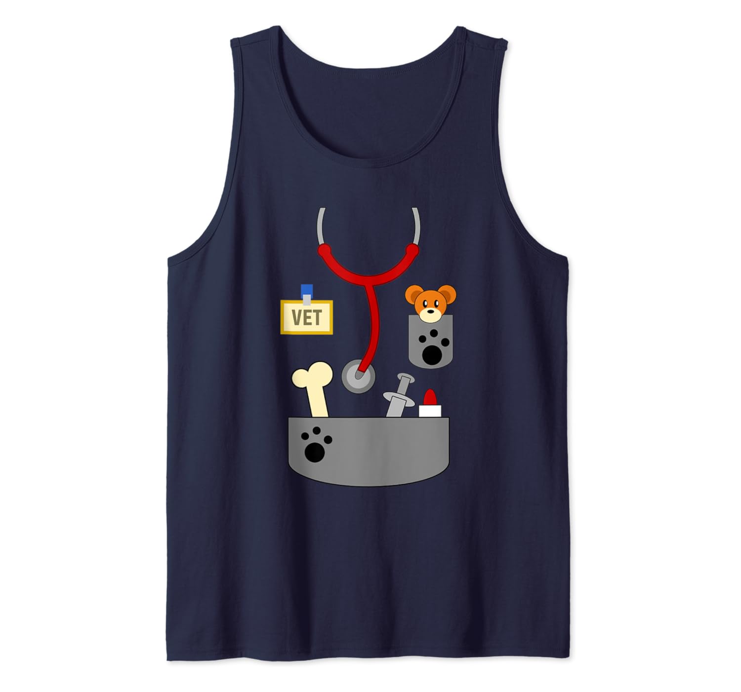 Halloween Veterinarian Costume Veterinary Gift Tank Top